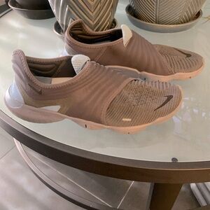 Nike Free Flyknit 3.0 Blue and Gray Slip-On/Sock Shoes